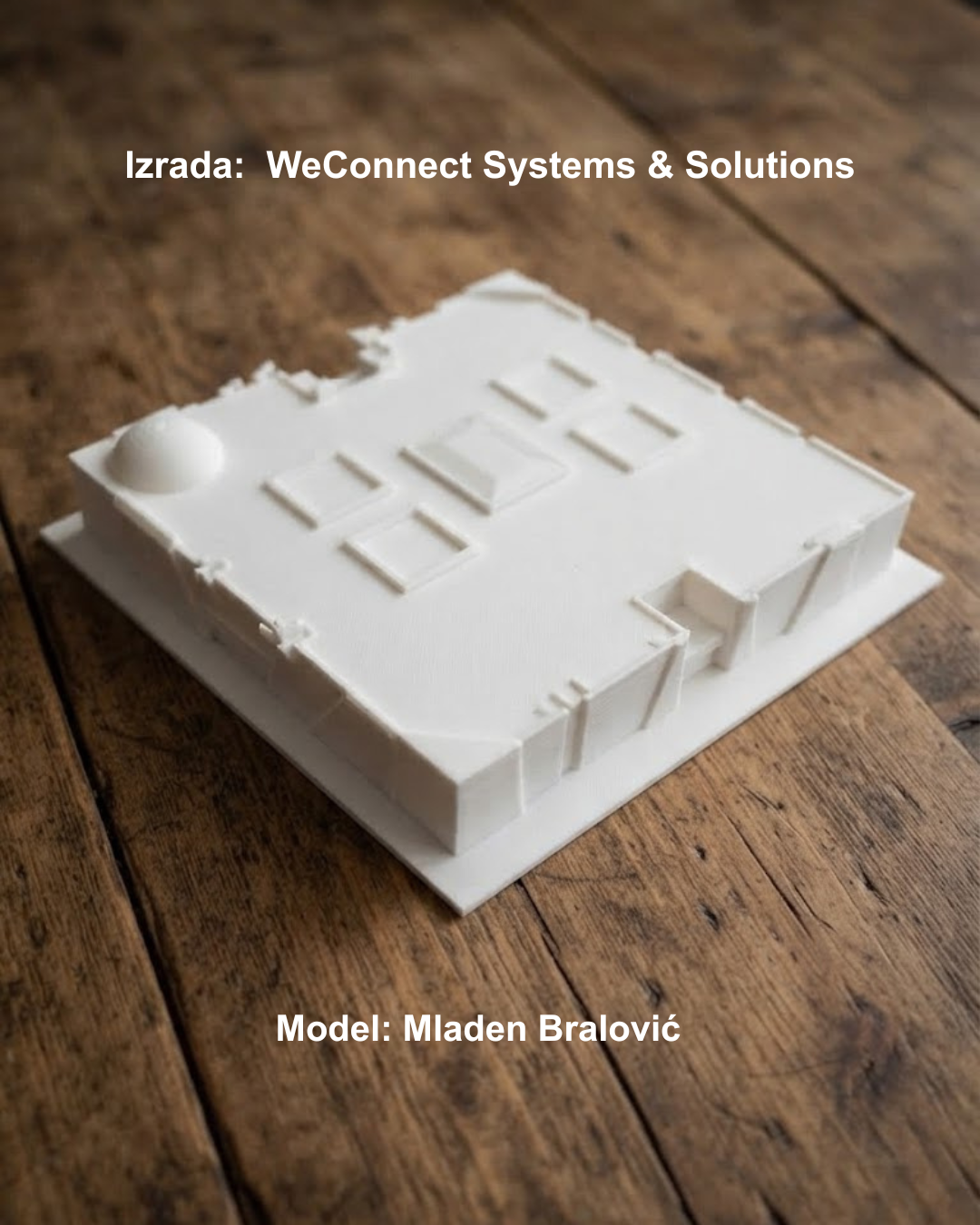 WeConnect 3D štampa — model 1